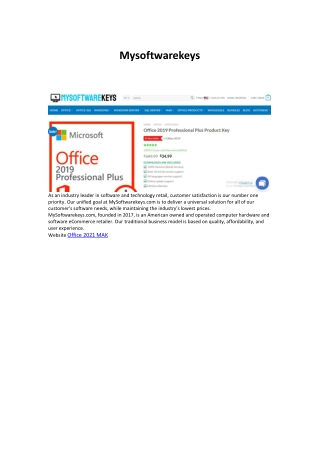 mysoftwarekeys