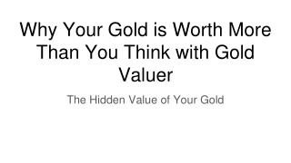 Gold valuer ludhiana