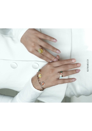 Shop Gold and Diamond Statement Rings Online - Kumari