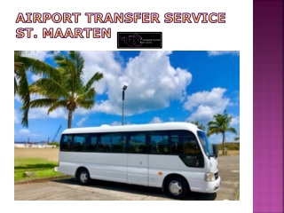 airport transfer service St. Maarten