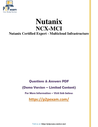 NCX-MCI Questions and Answers pdf dumps
