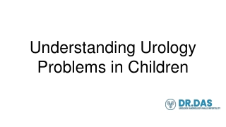 Understanding Urology Problems in Children