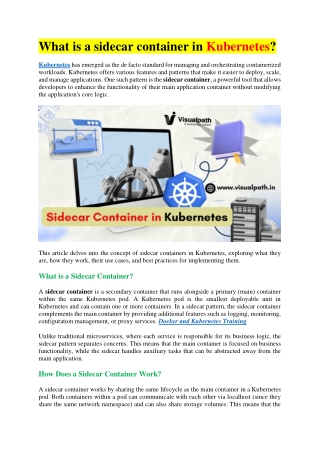 Docker Kubernetes Online Course - Docker and Kubernetes Training