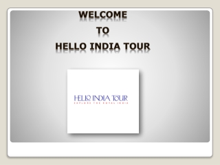 Guided Tours | Hello India Tour