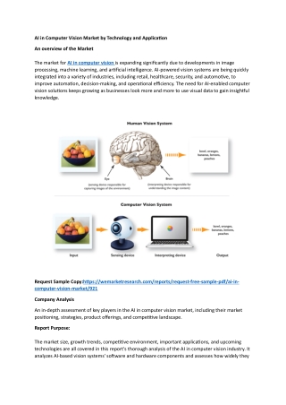 AI in Computer Vision Market by Technology and Application