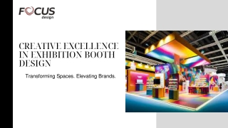Creative Excellence in Exhibition Booth Design