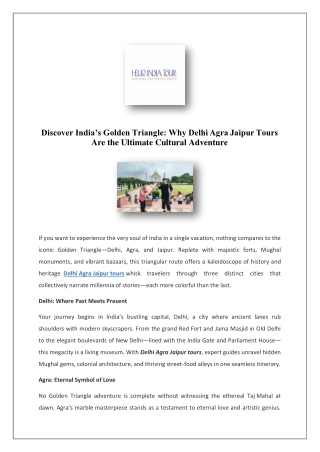 Visit Taj Mahal Europe | Hello India Tour