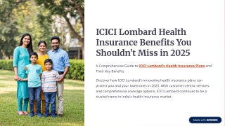 Everything You Need to Know About ICICI Lombard Elevate, Family Shield, and More