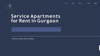 Premium Service Apartments in Gurgaon (Gurugram) for Rent
