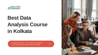 Data Analyst Course in Kolkata
