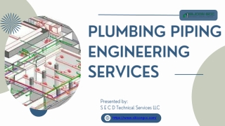 Plumbing Piping Engineering Services