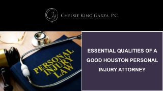 Essential Qualities of a Good Houston Personal Injury Attorney