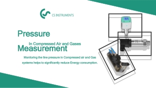 Pressure Measurement In Compressed Air & Gases