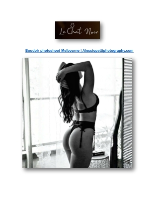 Boudoir photoshoot Melbourne | Alessiopettiphotography.com