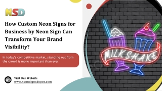 how custom neon signs for business by neon sign
