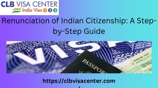 renunciation of indian citizenship a step by step