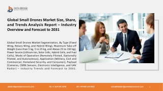 small drones market