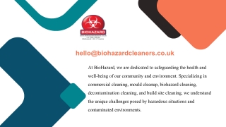 hello@biohazardcleaners co uk