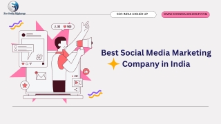 Best Social Media Marketing Company in India