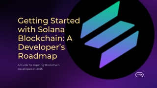 getting started with solana blockchain