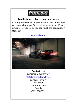 Ecu Kitchener Foreignautomotive.ca.pdf 2