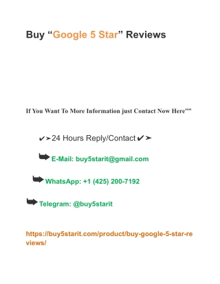 How to Buy Google 5 Star Reviews Safely