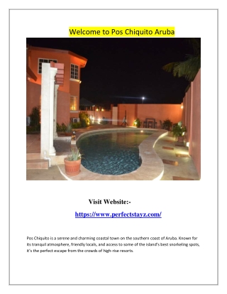 Feel at Home in Paradise: Pos Chiquito Vacation Rentals Direct from Owners