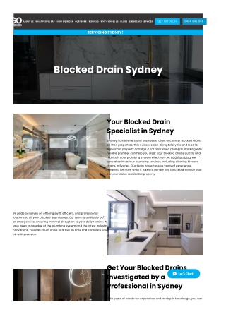 Blocked Drain Sydney