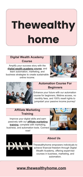Digital Wealth Academy Course