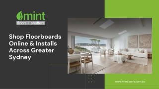Find The Perfect Flooring For Your Project | Mint Floors & Shutters