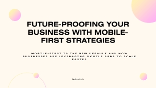 Reliable Mobile App Development Agency for Startups & Enterprises