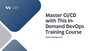 Master CICD with This In-Demand DevOps Training Course