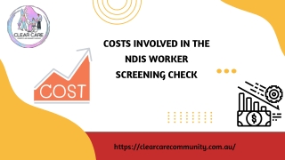 Costs Involved in the NDIS Worker Screening Check
