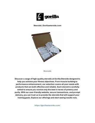 steroids gorillasteroids com