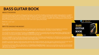 Bass Guitar Book