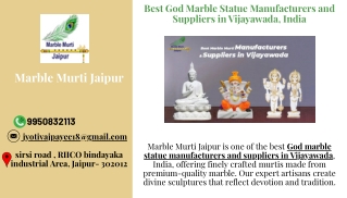 Best God Marble Statue Manufacturers and Suppliers in Vijayawada, India