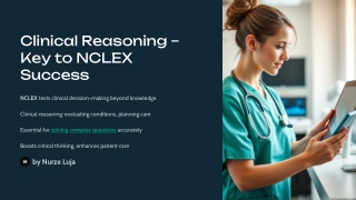 Clinical Reasoning Key NCLEX Success nurzeluja