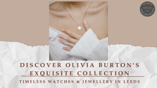 Olivia Burton Watches, Necklaces & More in Leeds at Share Jewellers