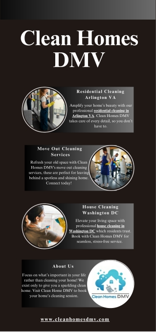 Residential Cleaning Arlington VA