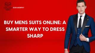 Buy Mens Suits Online A Smarter Way to Dress Sharp