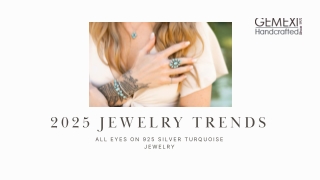 2025 Jewelry Trends All Eyes on 925 Silver Turquoise Jewelry