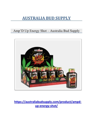 Amp’D Up Energy Shot