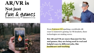 Unlock the Future with AR/VR Development Solutions