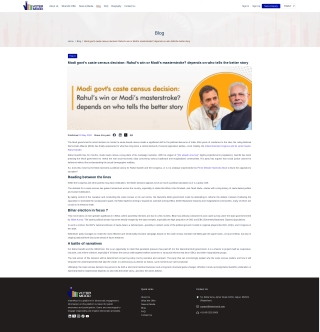 Caste_census_in_india-Rahul’s win or Modi’s masterstroke