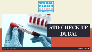 STD CHECK UP DUBAI