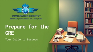 prepare for the gre