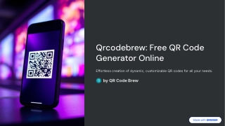 Qrcodebrew-Free-QR-Code-Generator-Online
