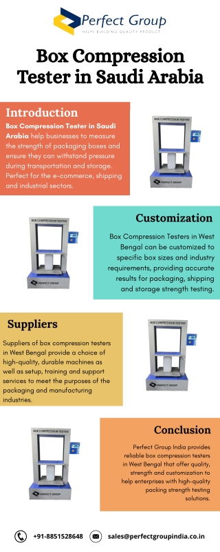 Box Compression Tester in Saudi Arabia