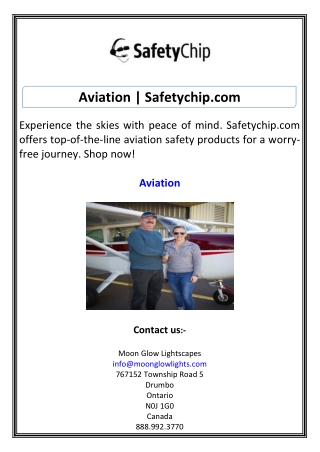 aviation safetychip com
