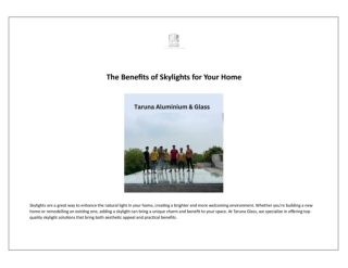 The Benefits of Skylights for Your Home